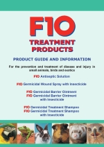 Cover of the F10 Treatment Products leaflet